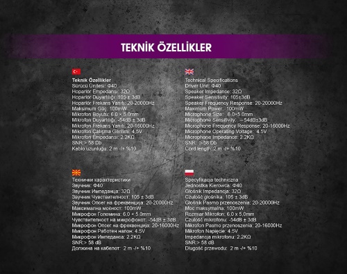 SNOPY SN-X4 X-ZOOM Siyah PC-Telefon Mikrofonlu Kulaklık call center kulakliği olarakta  kullanılabilir - Kulaklık/Mp3/Ses ürünleri tekmarshop.com'da